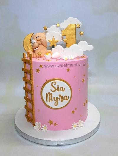 Moon ladder cake - Cake by Sweet Mantra Homemade Customized Cakes Pune