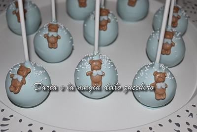 teddy bear cakepops - Cake by Daria Albanese