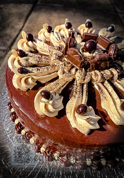 Mocha-Almond Gateau - Cake by Regina Coeli Baker