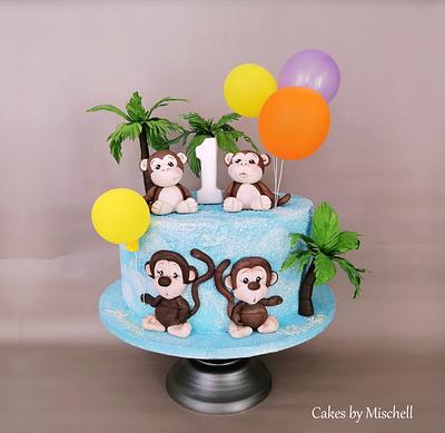 Monkey cake - Cake by Mischell