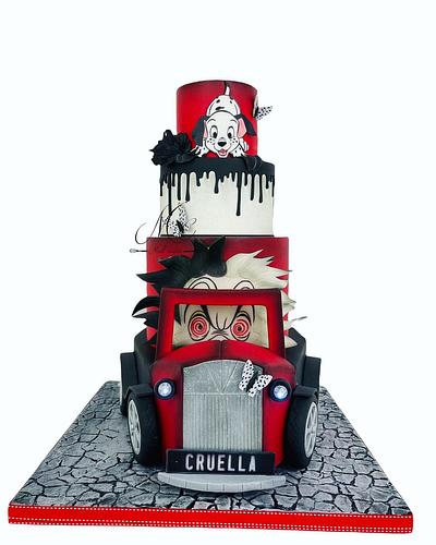 Cruella cake - Cake by Cindy Sauvage 