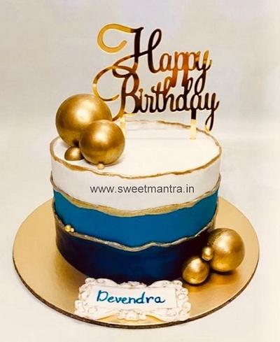 Cake design for boyfriend - Cake by Sweet Mantra Homemade Customized Cakes Pune