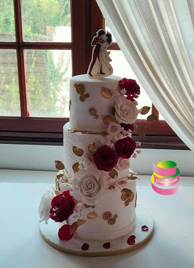 Wedding cake - Cake by Ruth - Gatoandcake