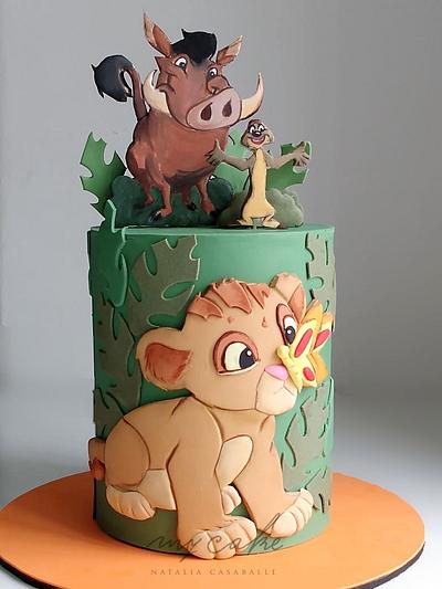 Rey leon bebé - Cake by Natalia Casaballe
