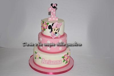 Baby Minnie cake - Cake by Daria Albanese
