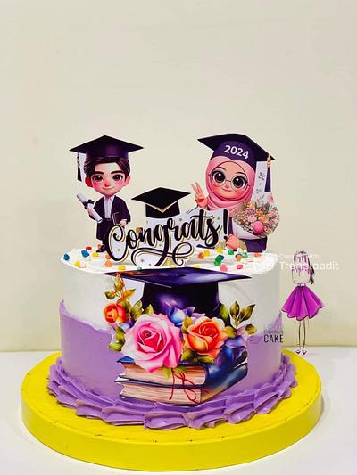 Congrats cake by lolodeliciouscake  - Cake by Lolodeliciouscake