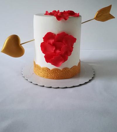 Love cake - Cake by Apolónia 