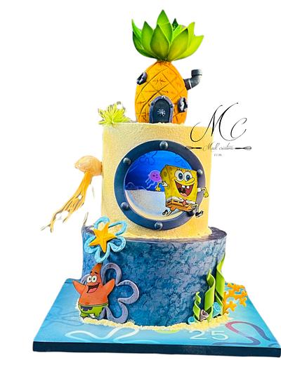 Sponge bob  - Cake by Cindy Sauvage 