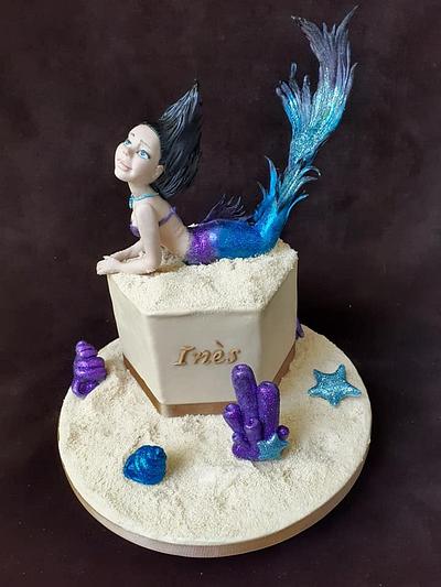 My mermaid cake - Cake by Nicole Veloso