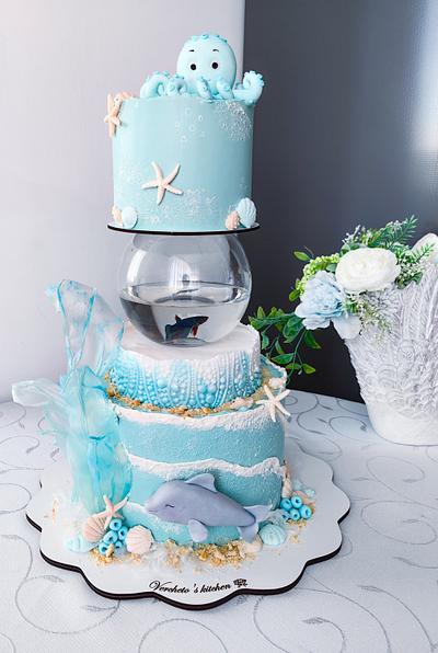 Sea cake - Cake by Vyara Blagoeva 