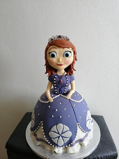 Sofia the First 3D  - Cake by Anna, Czech Republic 