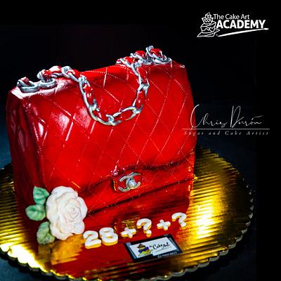 Chanel Purse - Cake by Chris Durón from thecakeart.academy
