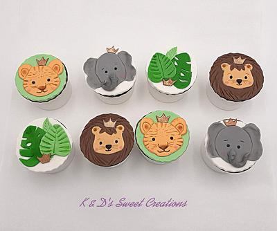 Safari themed candy bar - Cake by Konstantina - K & D's Sweet Creations