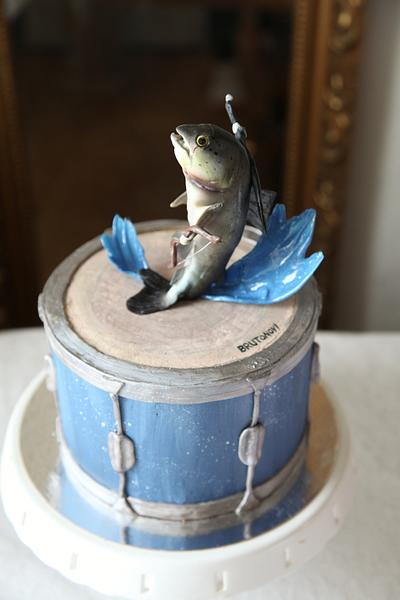 The witcher fish - Cake by Teriely 
