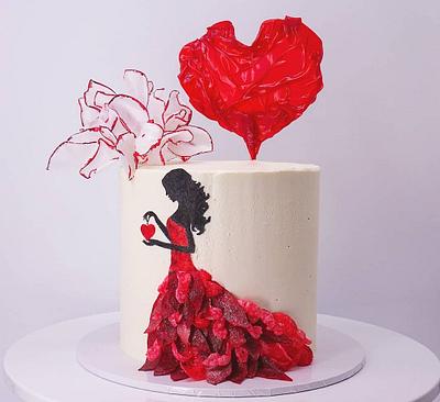 "Lady in Red"  - Cake by Lipa 