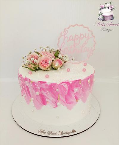 Simply and elegant  - Cake by Kristina Mineva