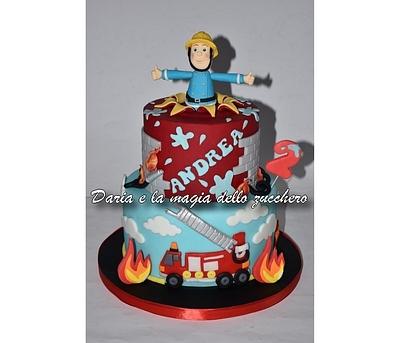 The Fireman Sam cake - Cake by Daria Albanese