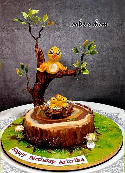 Bird nest - Cake by Sarmistha_Dutta