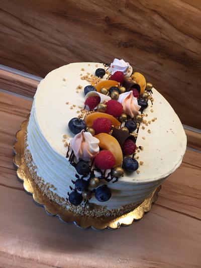 Cream cake - Cake by malinkajana