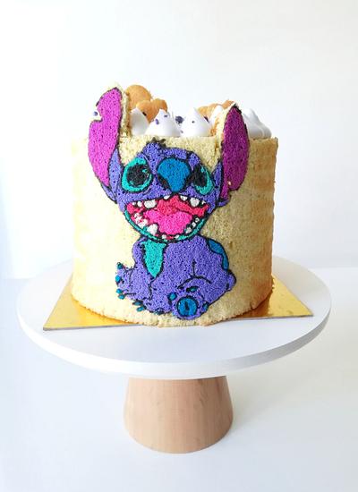 Stitch - Cake by Gimena
