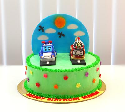 Robocar Poli Theme Cake - Cake by Shilpa Kerkar
