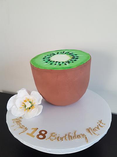 A kiwi cake - Cake by ImagineCakes