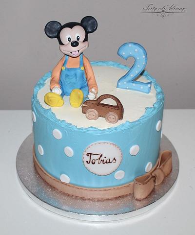Mickey for Tobias - Cake by Adriana12