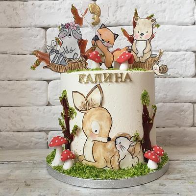 Woodland cake - Cake by Martina Encheva