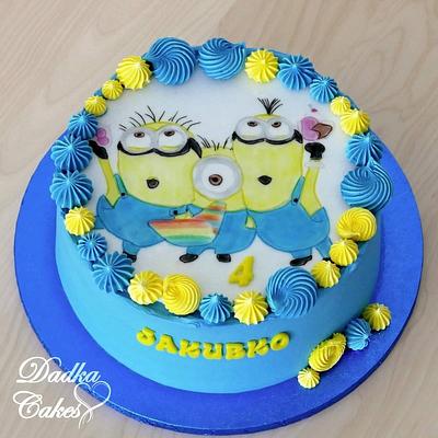 Minions cake - Cake by Dadka Cakes