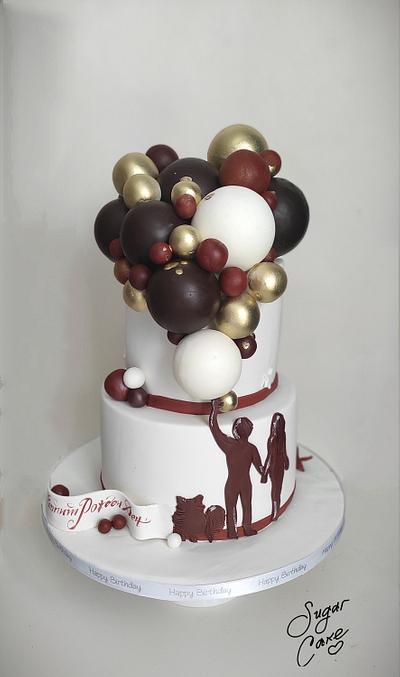 Balloon cake - Cake by Tanya Shengarova