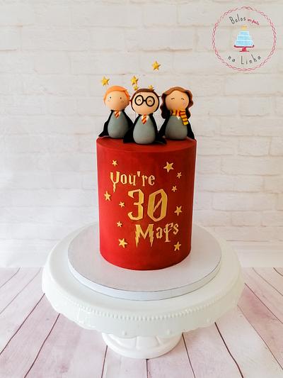 Harry Potter "You're 30" Cake - Cake by Bolos em Festa na Linha