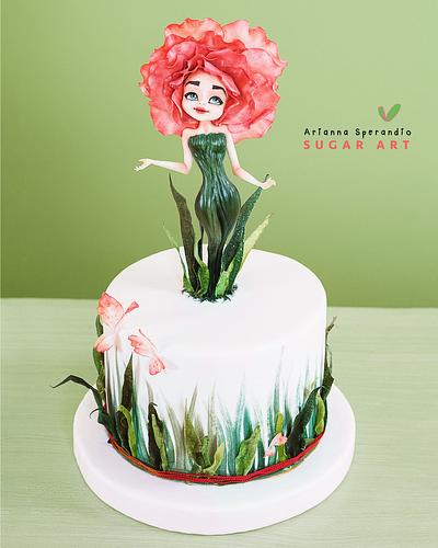 Rosetta - Cake by Arianna Sugar Art