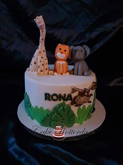 Cute jungle theme - Cake by Cake Rotterdam 