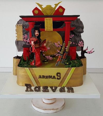Arena 9 Clash Royale  - Cake by Torturi Mary