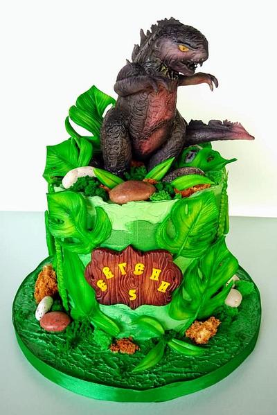 Godzilla - Cake by Dari Karafizieva