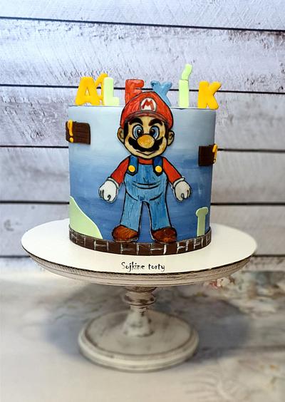 Super Mario for super Alex:) - Cake by SojkineTorty