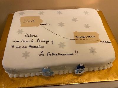 MOVING TO IOWA - Cake by Julia 