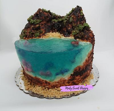 Island of the Paradise - Cake by Maty Sweet's Designs