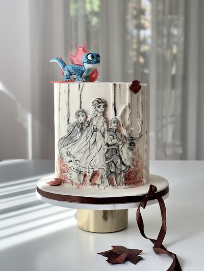 Frozen cake - Cake by SWEET architect