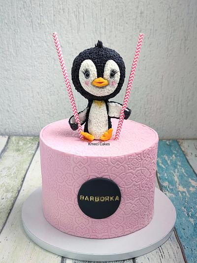Little Penguin  - Cake by Kmeci Cakes 