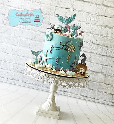Mermaid cake - Cake by Cakeaholic22