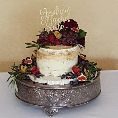 Fruity Wedding  - Cake by Essentially Cakes
