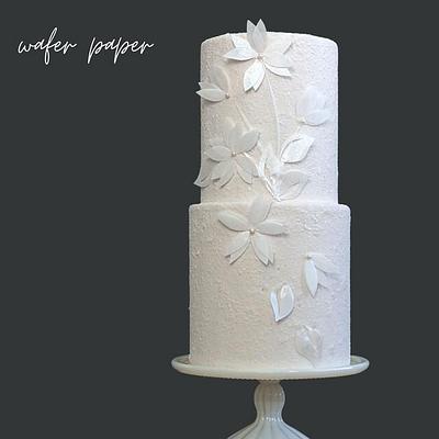 How to make Wafer Paper Easy Foliage