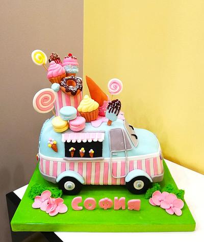 Ice cream truck - Cake by Nora Yoncheva
