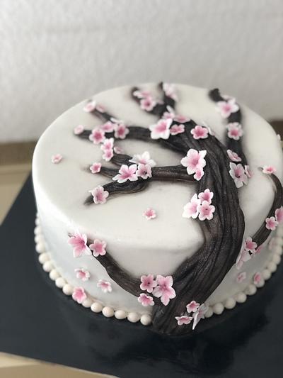 Sakura cake - Cake by caroline