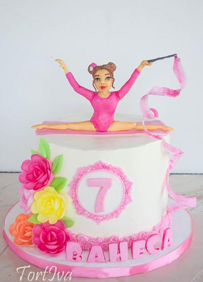 Gymnastic girl - Cake by TortIva