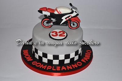 Motorcycle cake - Cake by Daria Albanese