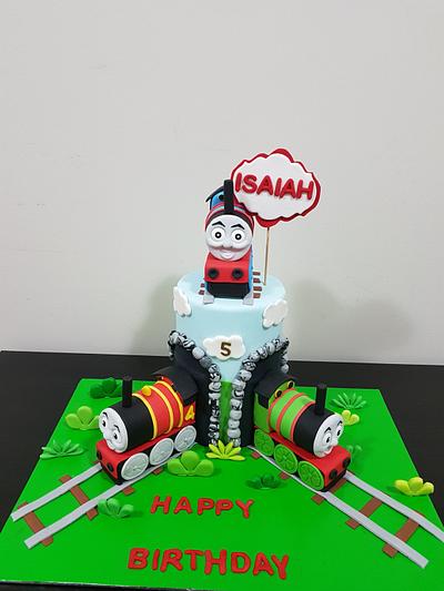 Thomas the train - Cake by ImagineCakes