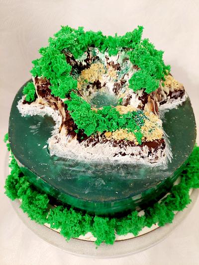 Island cake - Cake by Kristina Mineva