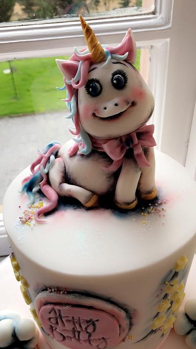 Unicorn cake  - Cake by Missyclairescakes